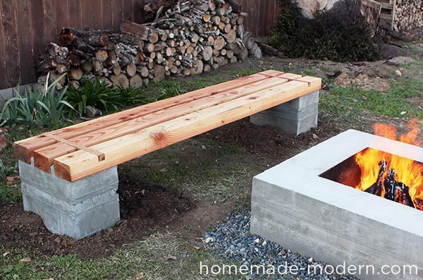 DIY Garden Bench Ideas - Free Plans for Outdoor Benches: Diy Garden ...