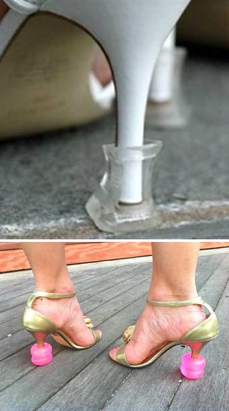 diy heel stoppers