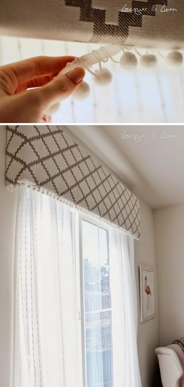 35 Awesome Diy Window Treatment Ideas And Tutorials 2017