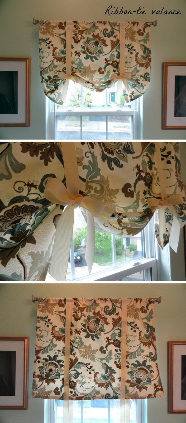 35 Awesome Diy Window Treatment Ideas And Tutorials 2017