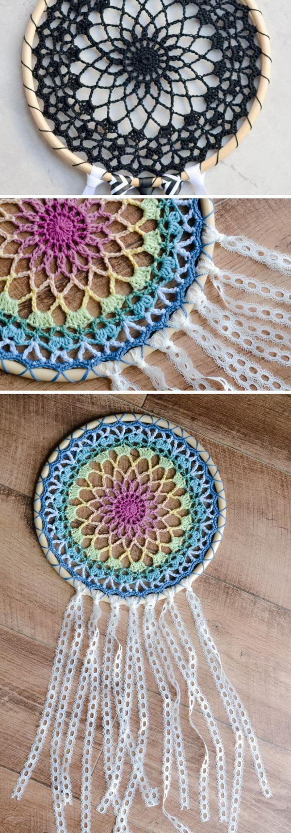 15+ Crochet Dream Catcher Patterns and Tutorials 2022