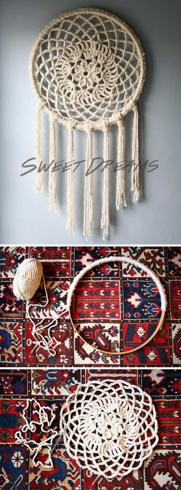 15+ Crochet Dream Catcher Patterns and Tutorials 2022