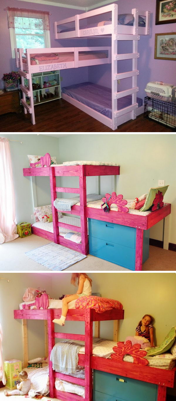 Cool Diy Kids Bunk Bed Ideas And Tutorials 2017