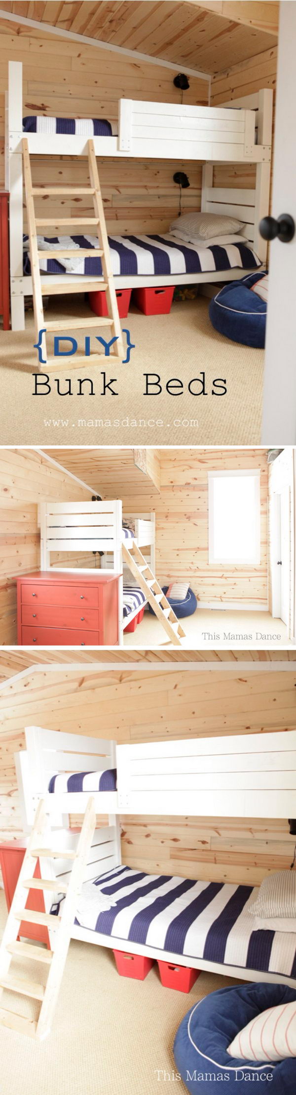 plywood bunk bed design