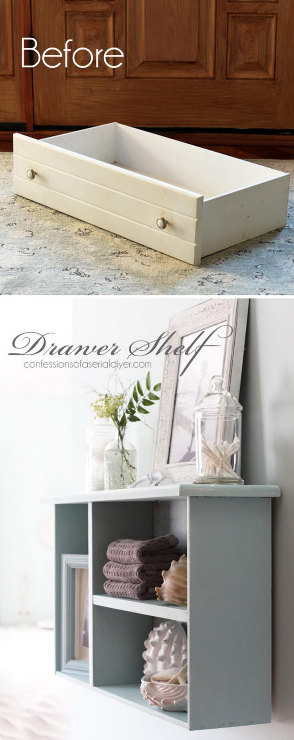 15 Diy Furniture Ideas Using Old Drawers 2017