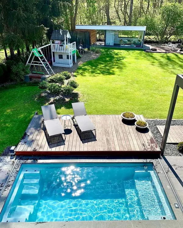 20 Above Ground Pool Deck Ideas to Inspire Your Next Outdoor Project 2022