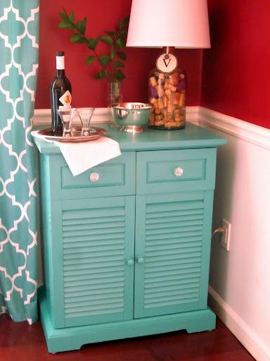 Teal and Burgundy.