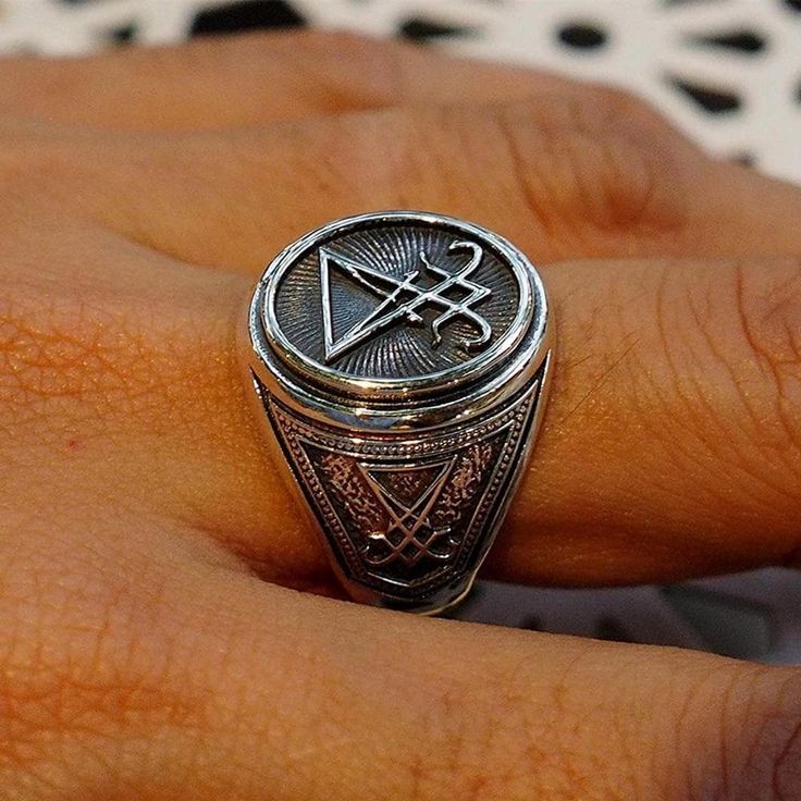 Sigil of Lucifer Ring.