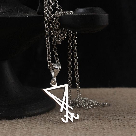 Sigil of Lucifer Necklace.