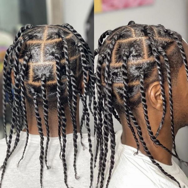 Tangled Beauty: Unleashing the Power of Two Strand Twists for Women and ...