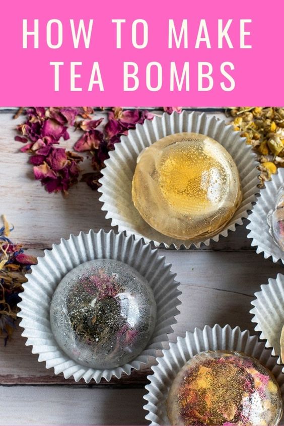 DIY Tea Bombs.
