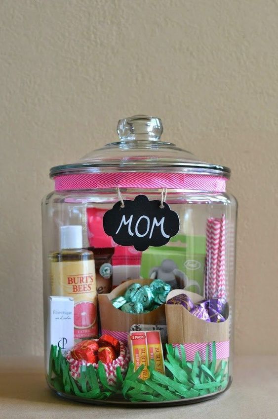Mason Jar Gift for Mom.