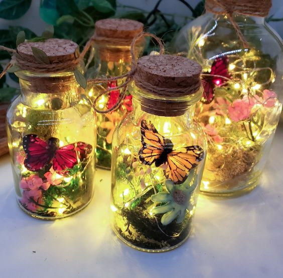 Flower Butterfly Fairy Light.