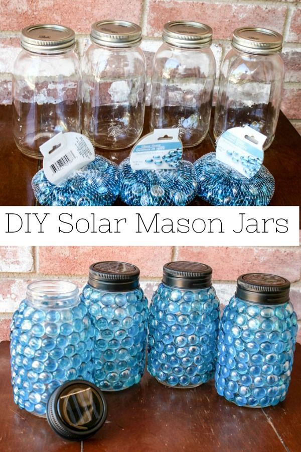 DIY Solar Mason Jars.