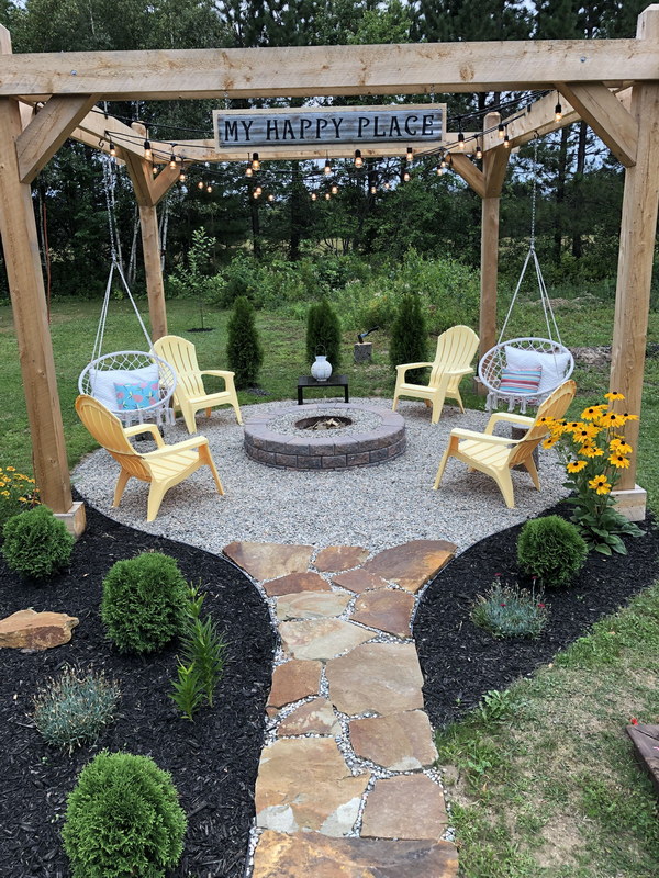 My Happy Place Pergola.