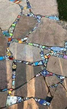 Garden Pathway Mosaic.