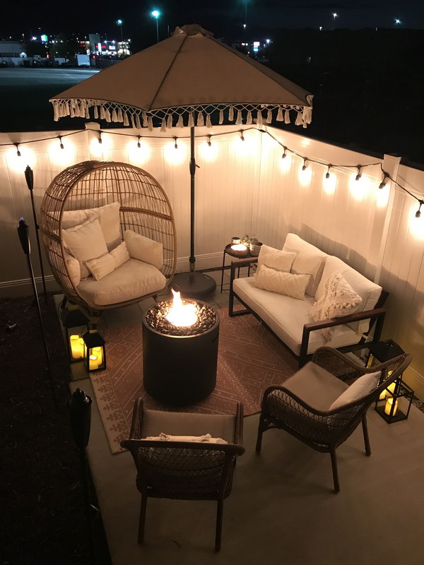 Cozy Outdoor Space.