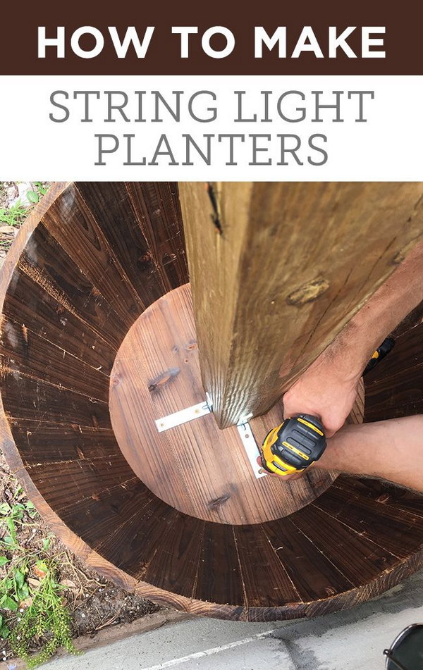 Make these planters for your backyard.