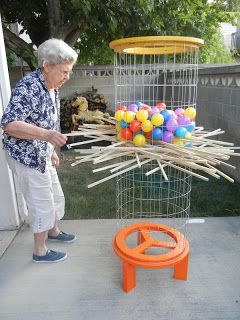 DIY Backyard Games: Shishkaball Game.
